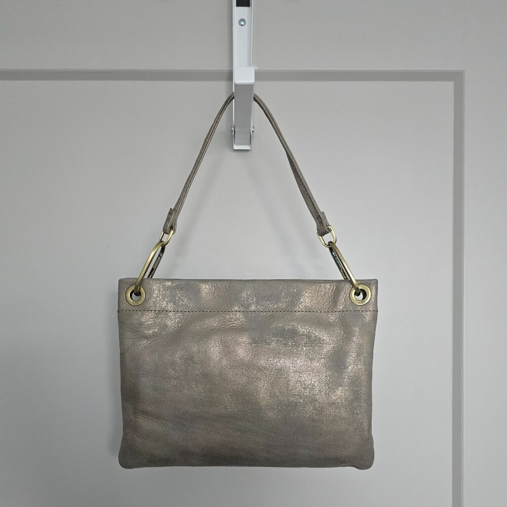 NWT HOBO Every GO Crossbody Bag Granite Gold - Picture 4 of 8